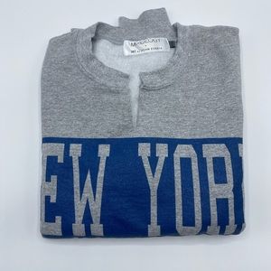 Mixology “New York” cropped pullover sweatshirt